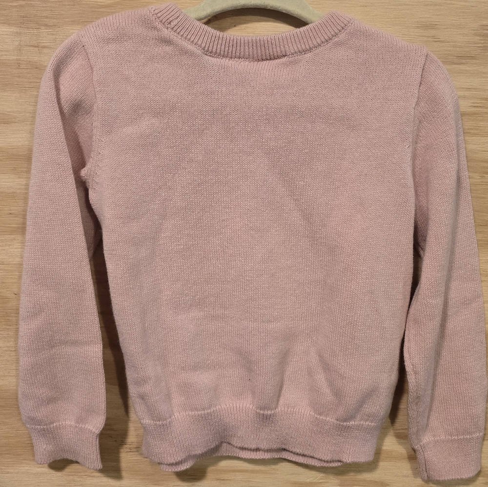 Pink Bunny Knit Sweater for Kids - Picture 4 of 4